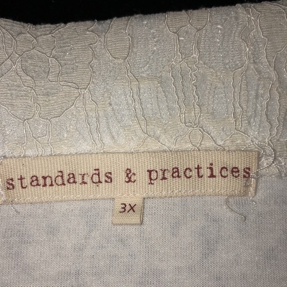 Standards & Practices Career Lace and Knit Skirt - Picture 7 of 10